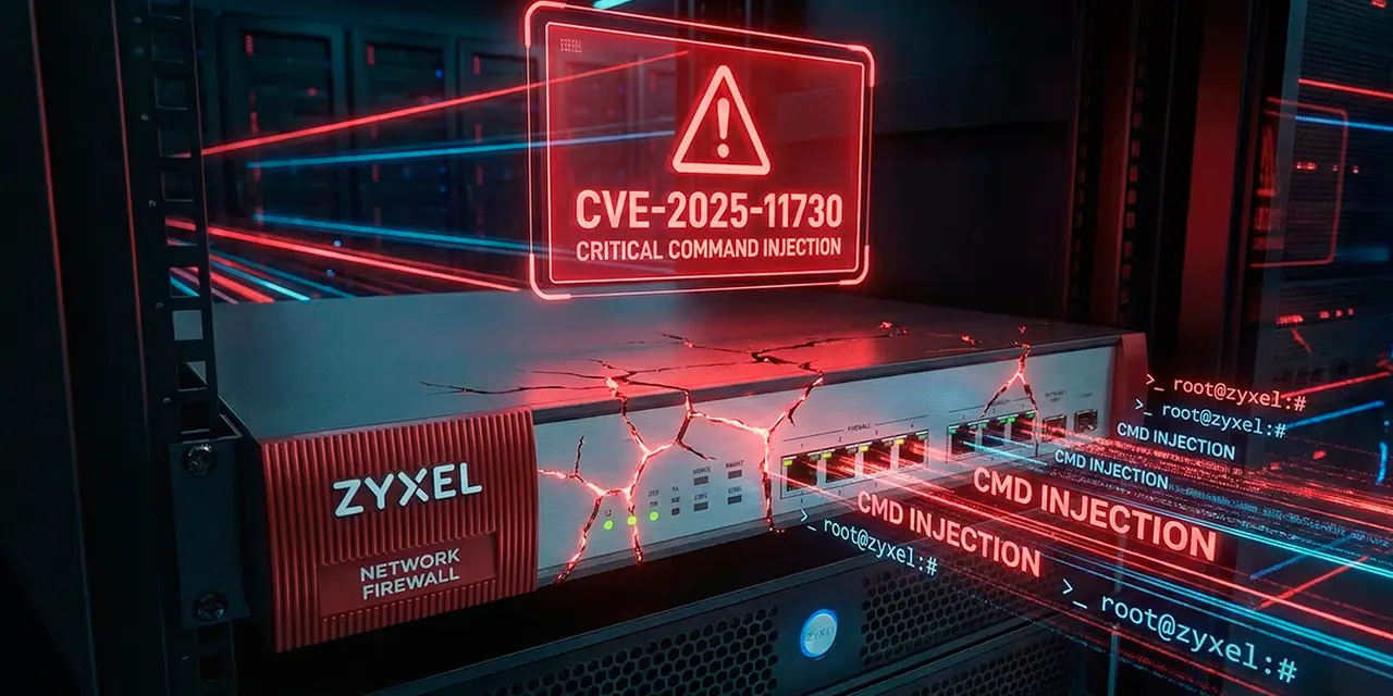 Уязвимость в Zyxel (CVE-2025-11730): инъекция команд через DDNS в популярных фаерволах