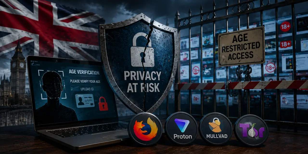 Mozilla, Proton и Tor выступили против жёсткой проверки возраста в интернете