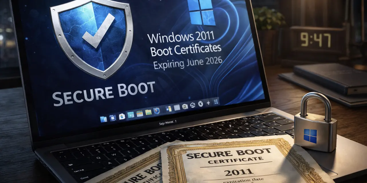 Microsoft выпустила важные обновления WinRE и Setup для Windows 11 перед истечением сертификатов Secure Boot в июне 2026 года