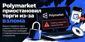 На Polymarket можно было поставить только на его возвращение