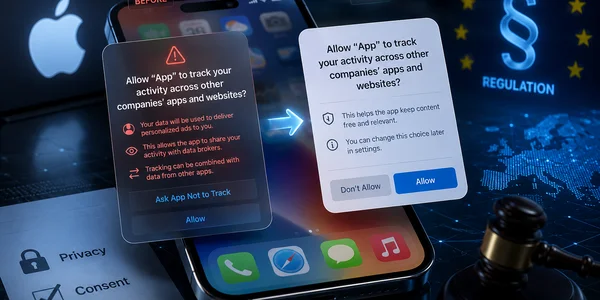 Apple изменит окна App Tracking Transparency в ЕС после решения немецкого регулятора