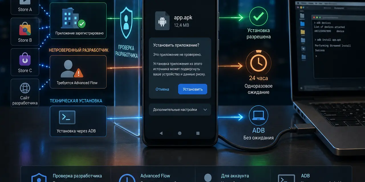Google вводит проверку разработчиков Android: что изменится с APK