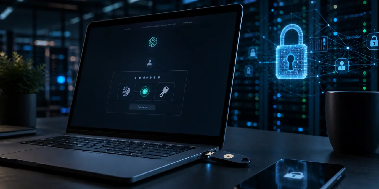 OpenAI усиливает защиту аккаунтов: вход через аппаратные ключи и passkey