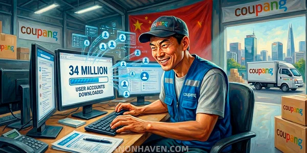 Шпионский скандал Coupang: почти 34 млн записей, утопленный MacBook и компенсация на 1,2 млрд долларов