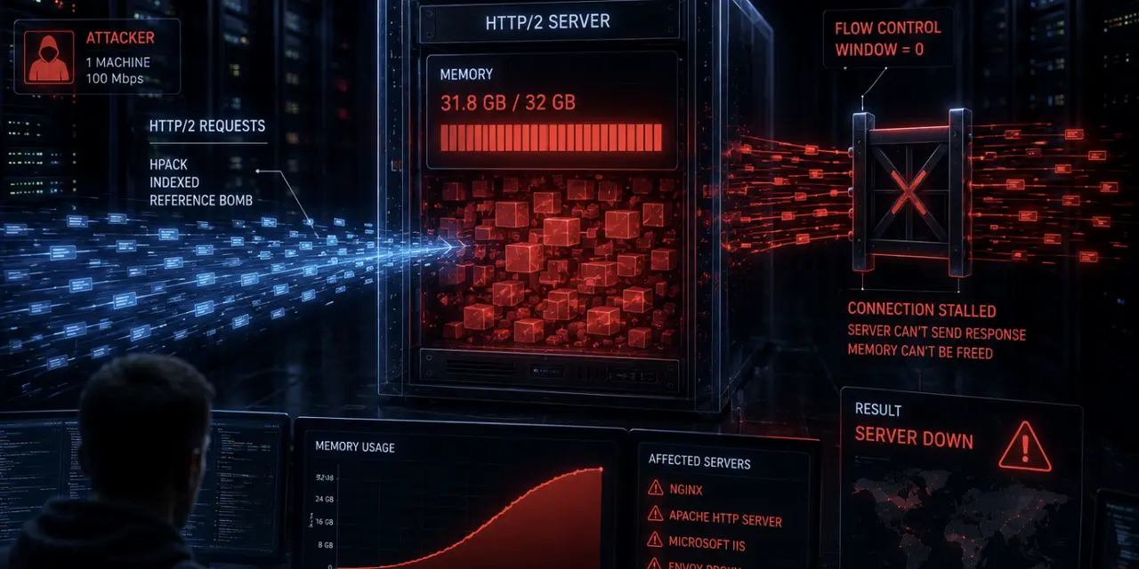 HTTP/2 Bomb: одна машина может положить веб-сервер за секунды