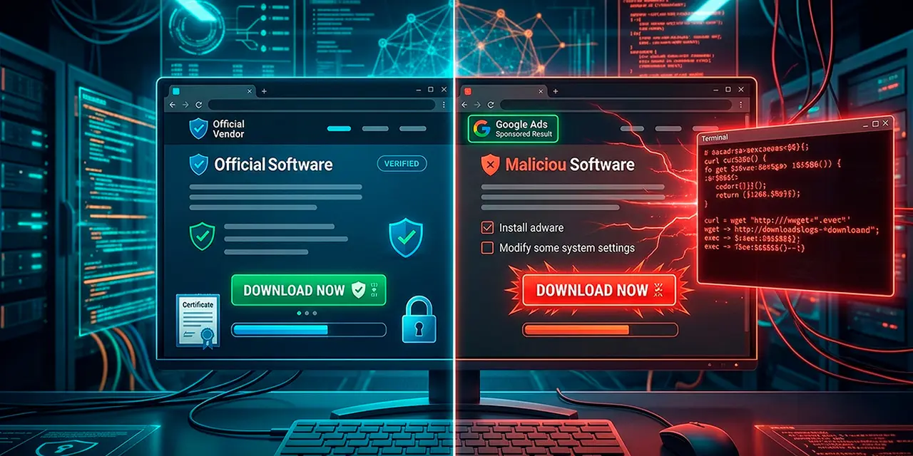 Поддельные страницы установки Claude Code распространяют инфостилер Amatera через Google Ads
