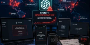 ChatGPT частично перестал загружать чаты и проекты