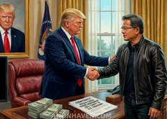 Трамп разрешил Nvidia продавать H200 в Китай, но забирает 25% выручки