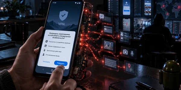 Drama RAT захватывает Android через спецвозможности