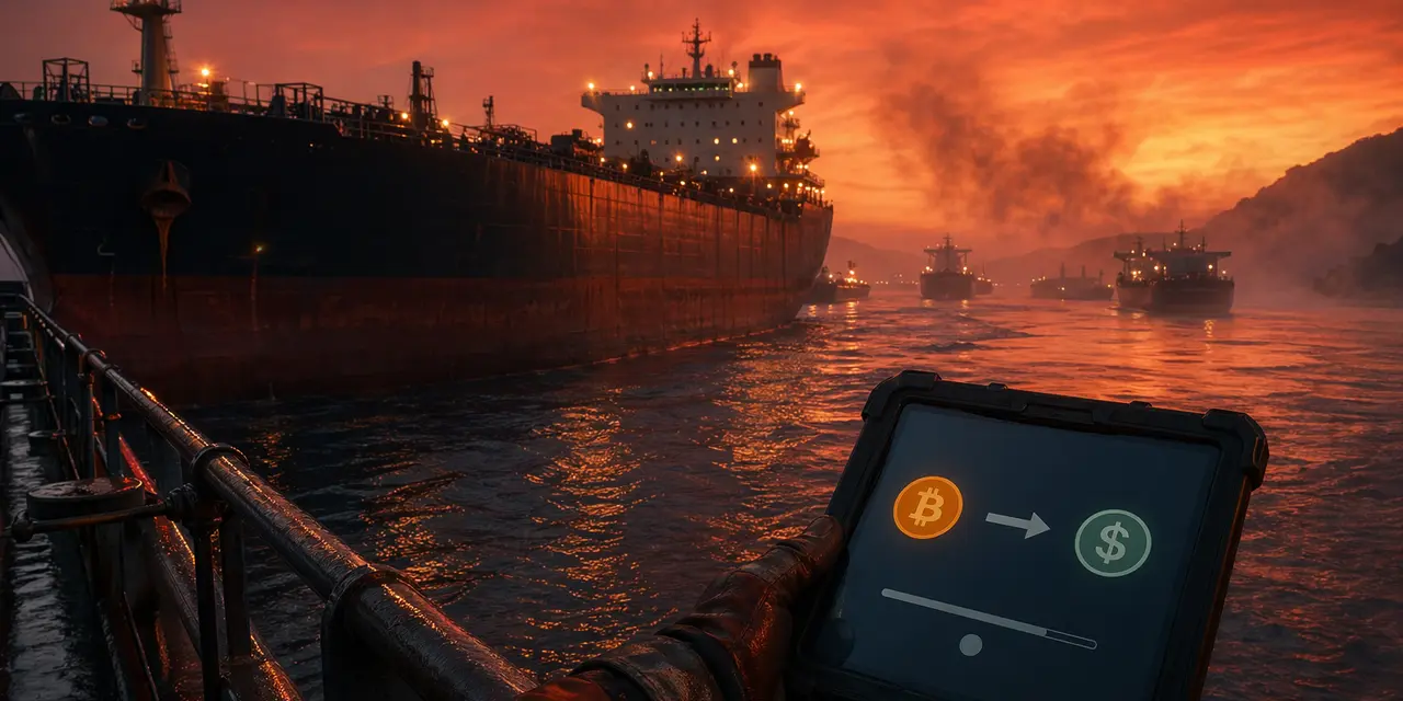 Мошенники вышли в море: у судов у Ормузского пролива начали вымогать криптовалюту за «безопасный проход»