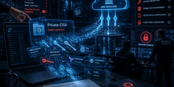 «Private-CISA» оказался публичным: ключи GovCloud утекли на GitHub