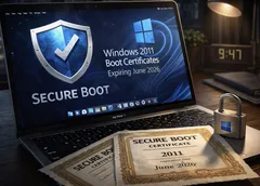 Microsoft выпустила важные обновления WinRE и Setup для Windows 11 перед истечением сертификатов Secure Boot в июне 2026 года