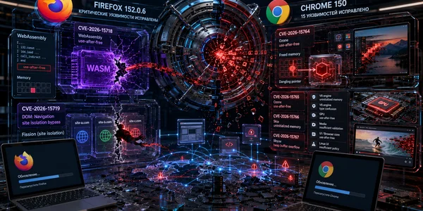 Эксплойты уже опубликованы: Chrome и Firefox закрыли критические уязвимости