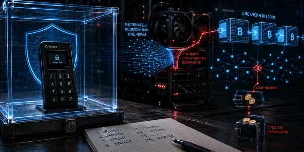 Кошелёк не взламывали: ошибку Coldcard связали с выводом 594 BTC
