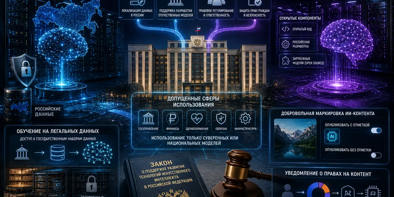 Госдума за два дня приняла рамочный законопроект об ИИ