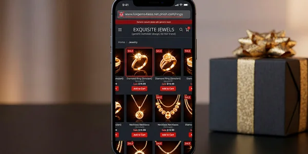 Перед 8 Марта появились десятки фишинговых сайтов под видом ювелирных магазинов