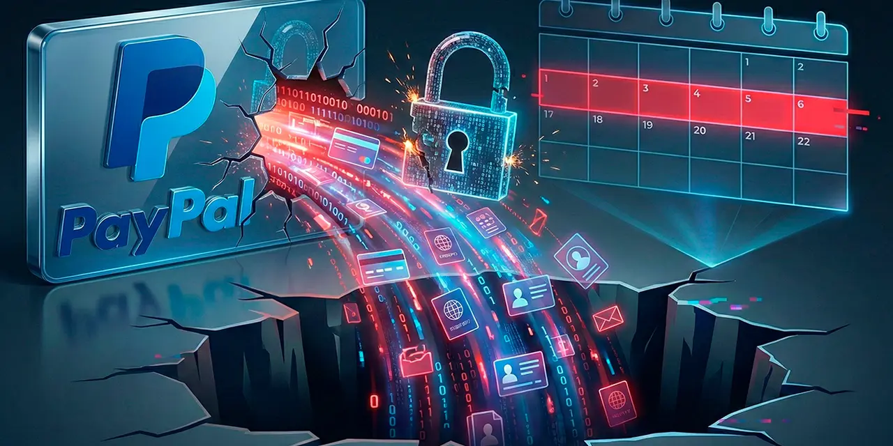 Утечка в PayPal: персональные данные клиентов были открыты почти полгода