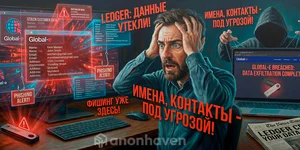 Ledger снова в заголовках: утечка данных через Global-e и волна целевого фишинга