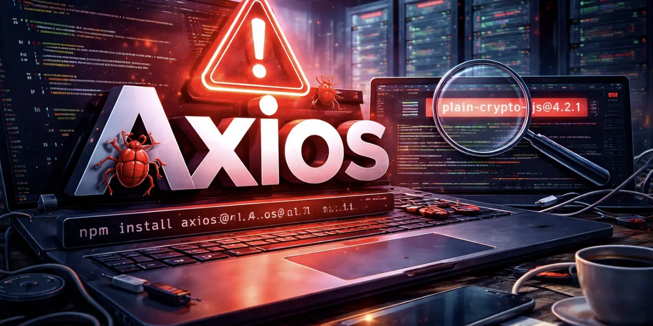 Axios с вредоносным обновлением: Microsoft выпустила инструкцию, что делать разработчикам прямо сейчас