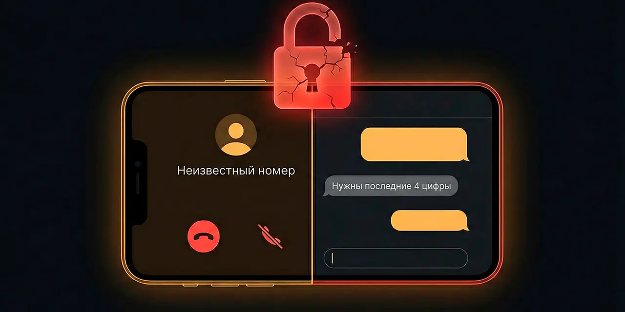 Мошенники придумали, как красть аккаунты без кода из SMS — через последние цифры входящего звонка