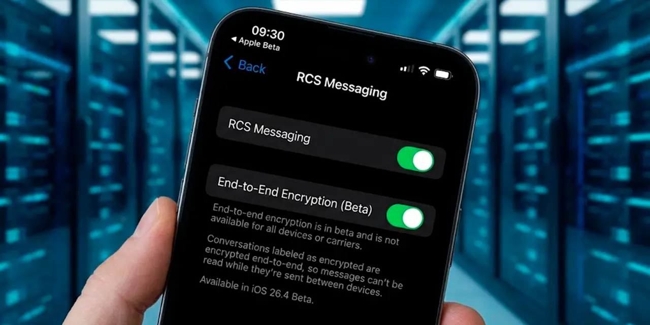 Apple добавила сквозное шифрование в RCS-сообщения, пока в тестовой версии iOS 26.4