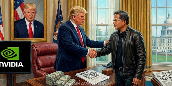 Трамп разрешил Nvidia продавать H200 в Китай, но забирает 25% выручки