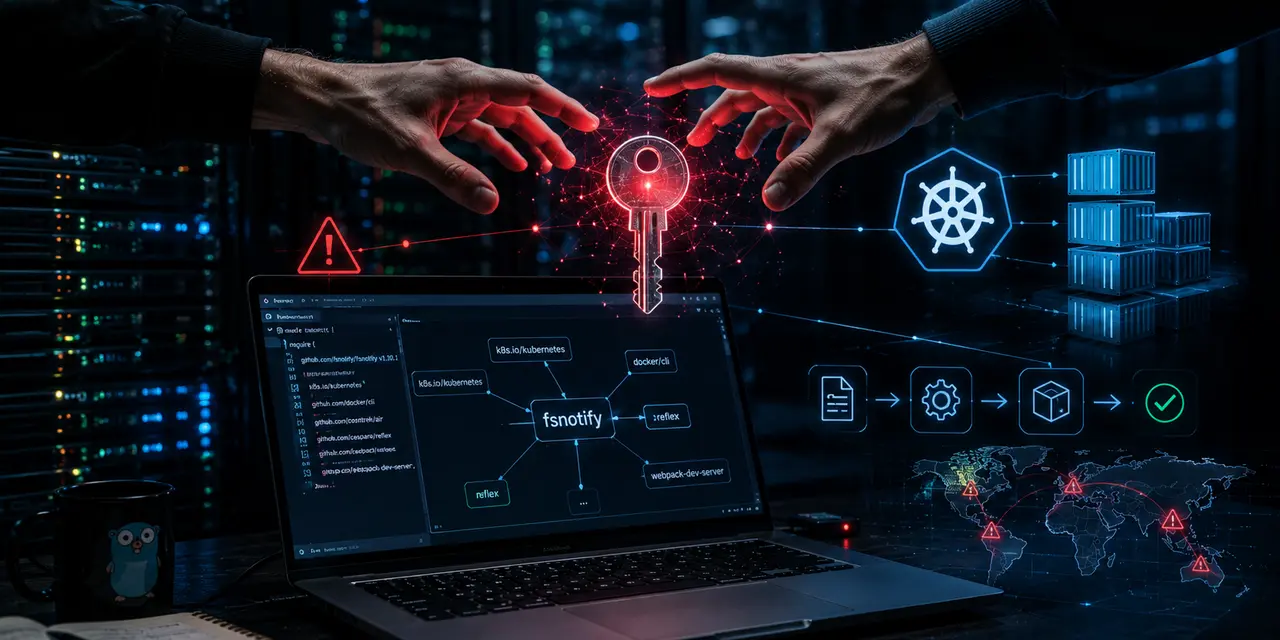 Спор вокруг Go-библиотеки fsnotify напомнил, что доступ мейнтейнеров — тоже поверхность атаки