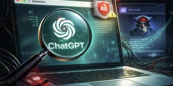 Блокировщик рекламы для ChatGPT оказался шпионом: расширение воровало переписки и сливало их в Discord