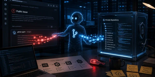 GitHub Issue как ловушка для ИИ-агента: публичная задача может вытянуть данные из приватного репозитория