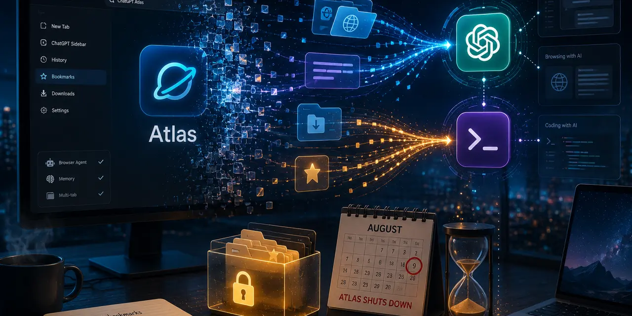 Atlas не дожил до года: OpenAI закрывает ИИ-браузер
