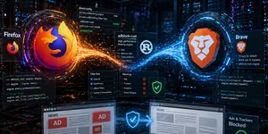 Firefox тестирует блокировщик Brave: тихий эксперимент с большими последствиями