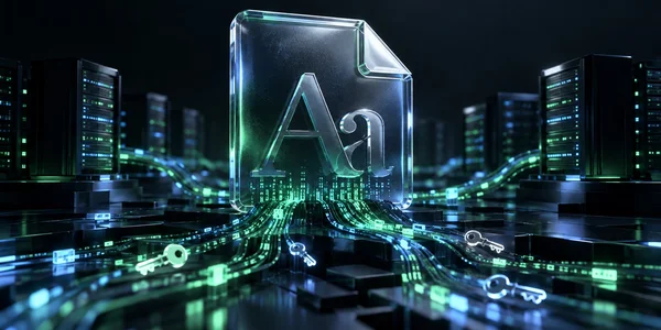 GhostAction прячет похититель ключей в файле шрифта