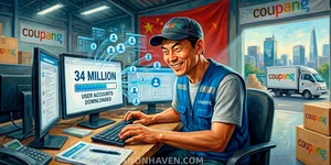 Шпионский скандал Coupang: почти 34 млн записей, утопленный MacBook и компенсация на 1,2 млрд долларов