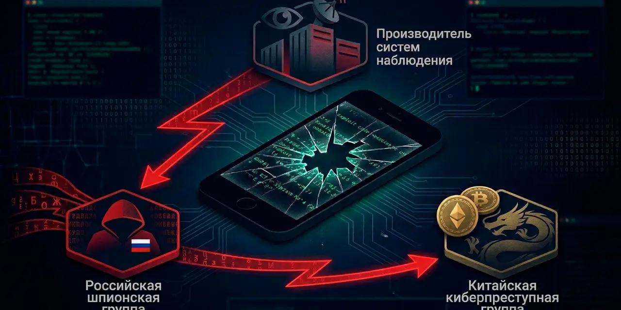 Google раскрыла Coruna, набор из 23 эксплойтов для iPhone, который прошёл путь от шпионского ПО до кражи криптовалют