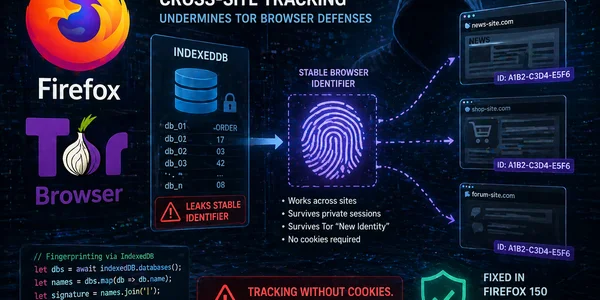 Firefox и Tor «сливали» анонимность: баг позволял отслеживать пользователей между сессиями