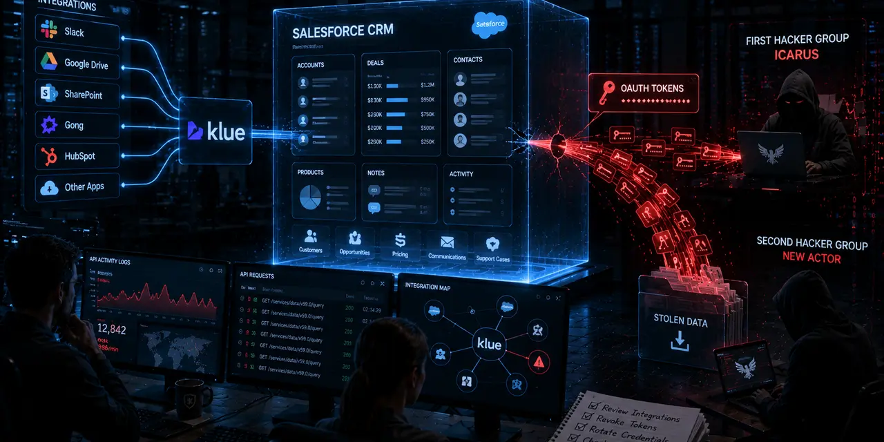 Хакеры взломали Klue, а потом, похоже, взломали уже самих хакеров: OAuth-токены снова стали входной дверью в Salesforce