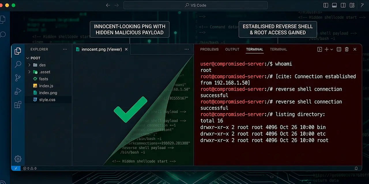 ИИ-расширение Blackbox AI для VS Code с 4,7 млн установок даёт злоумышленнику root-доступ через картинку