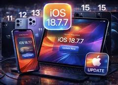 Apple расширила выпуск iOS 18.7.7: обновление от веб-атак получили старые и новые модели iPhone и iPad
