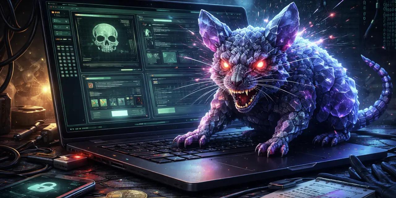 В России обнаружили CrystalX RAT троян с удаленным доступом, кражей данных и командами для троллинга жертвы