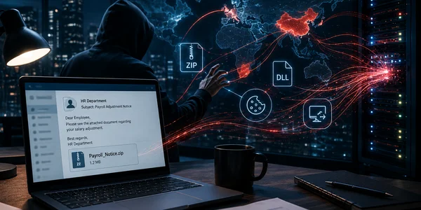 TA4922 вышла за пределы Азии: фишинговая группа крадет данные Chrome