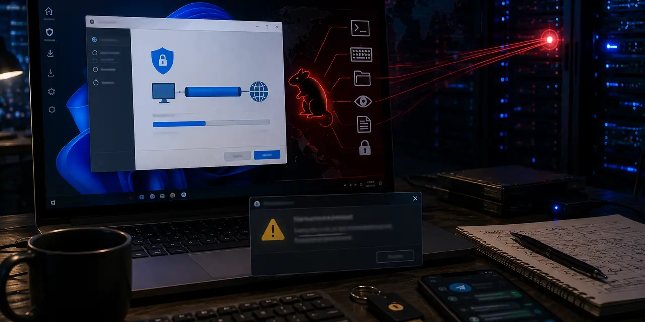 GoodPersonRAT спрятали в установщик VPN