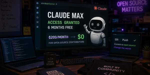 Anthropic раздаёт Claude Max 20x на полгода авторам открытого кода: доступ получат до 10 тысяч разработчиков