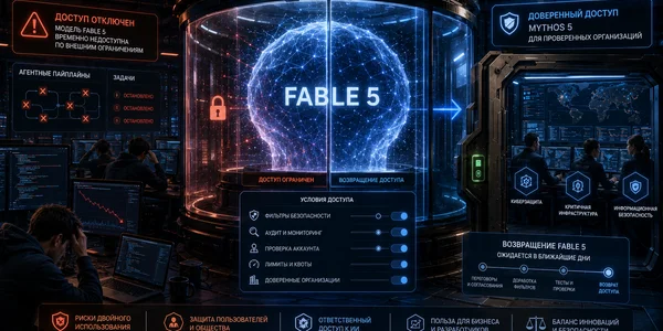 Anthropic готовит возвращение Fable 5: доступ к мощной ИИ-модели могут открыть после двух недель блокировки