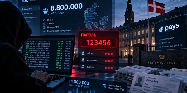 Пароль «123456» открыл доступ к данным 8,8 млн человек