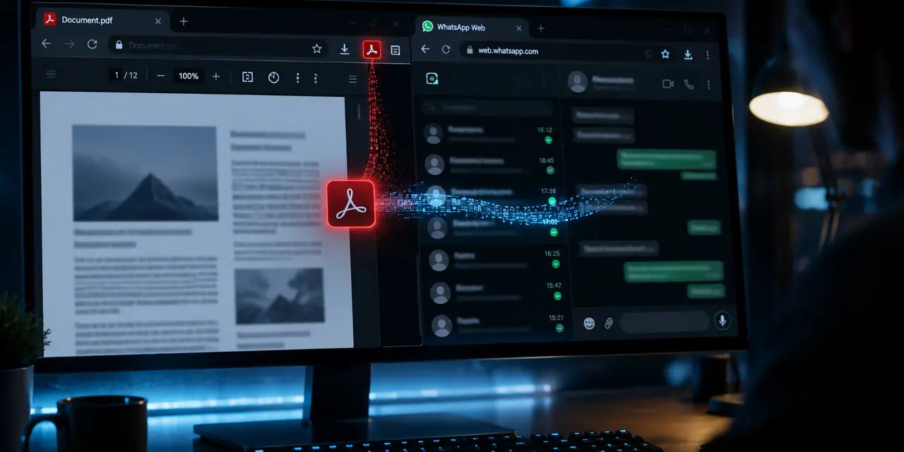 Расширение Adobe Acrobat позволяло красть переписку из WhatsApp Web