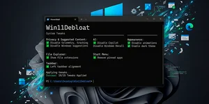 Win11Debloat: Free PowerShell Script That Removes Copilot, Telemetry, and Bloatware from Windows 10/11