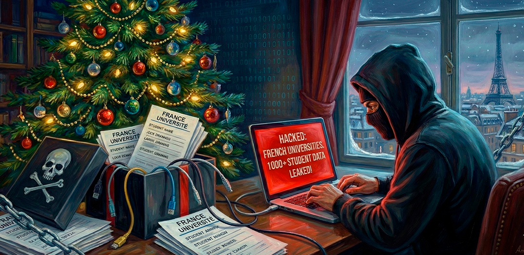 Хакерский «подарок» под елку: французские университеты взломаны, данные тысяч студентов утекли в сеть