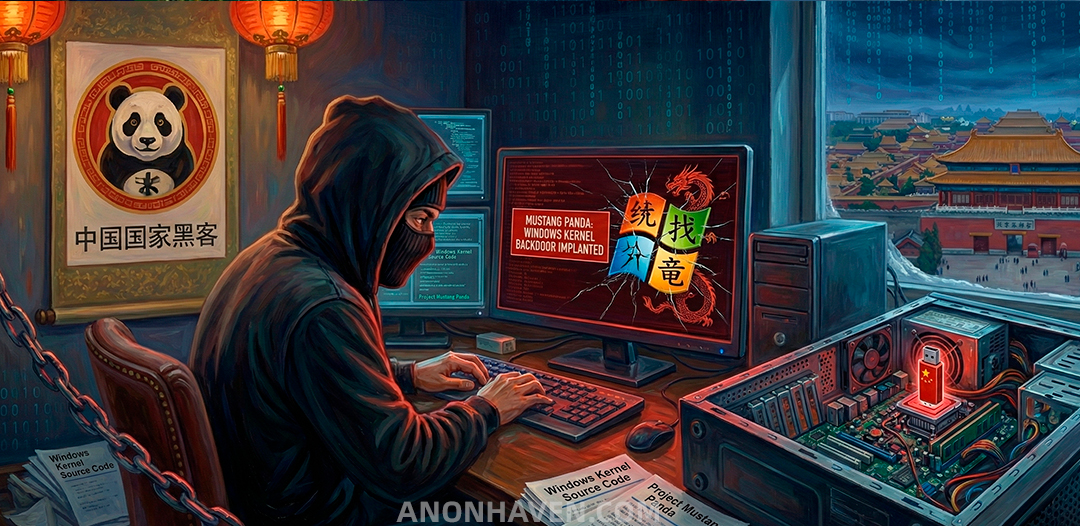 Китайские хакеры научились прятать бэкдоры в ядре Windows: новая тактика группировки Mustang Panda