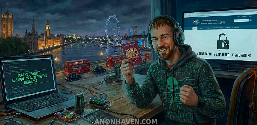 Взломал правительство, получил гражданство