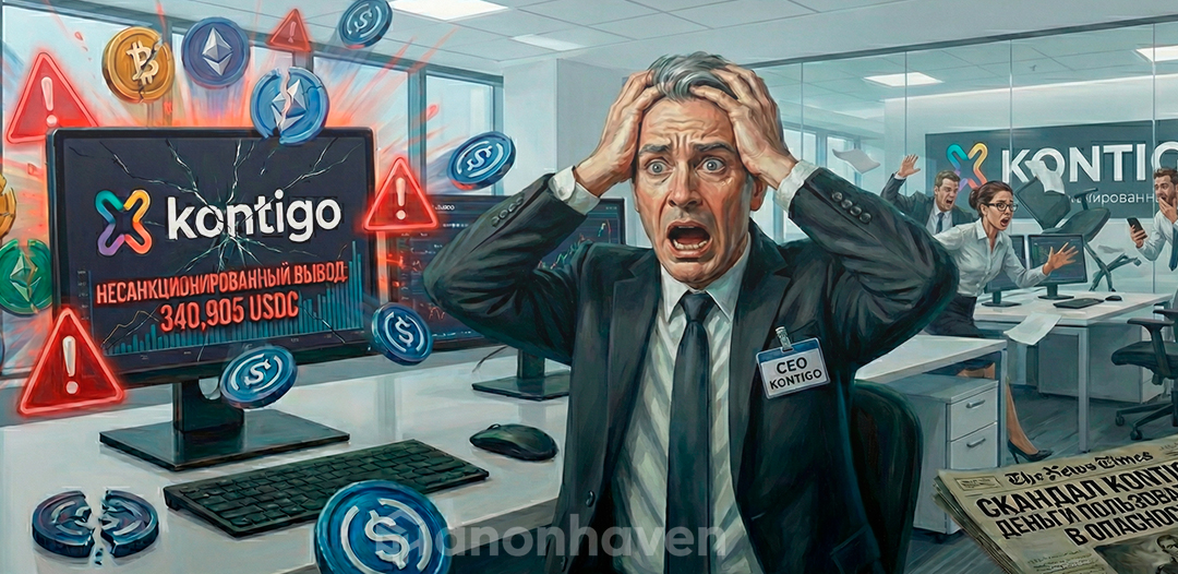 Kontigo потеряла $340K в USDC, но главная проблема — это не взлом, а вопросы к модели хранения